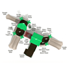 PTH039 - Turbo Turtle Park Playground Equipment - Ages 2 To 12 Yr - Top
