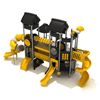 PTH010 - Zipping Zebra Large Commercial Grade Playground Equipment - Ages 5 To 12 Yr - Front
