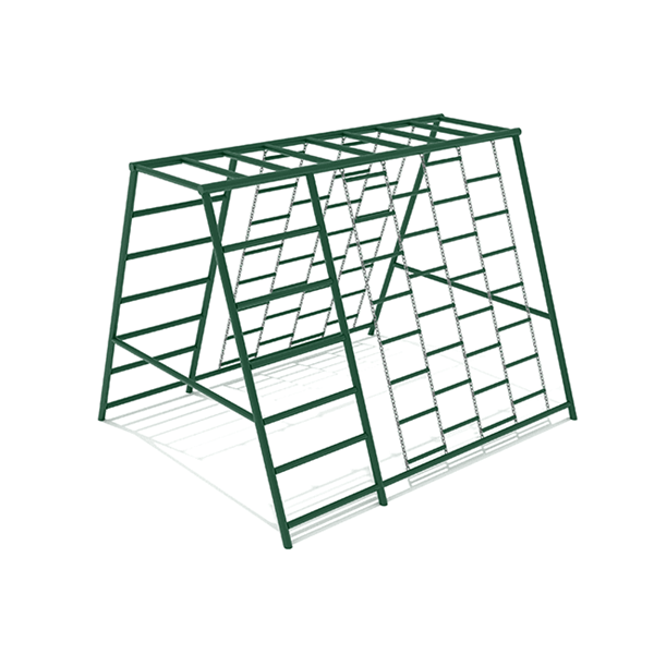 PFS077 - A-Frame Chain Tower Playground Climbing Structures - Ages 5 To 12 Yr - Front