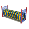 PFS017 - Bones Playground Tunnel - Ages 2 To 12 Yr - Primary
