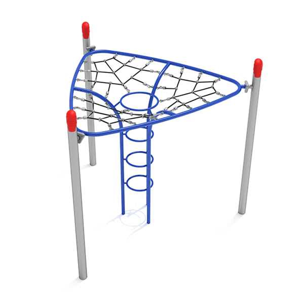 PGS014 - Combination Manhole Playground Rope Climber - Ages 5 To 12 Yr  - Front