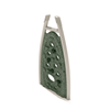 PGS036 - Curved Post Panel Playground Climbing Wall - Ages 5 To 12 Yr -  Moss Green, Tan, Tan