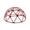 PFS087 - Geodome Playground Climbing Structures - Ages 2 To 12 Yr  - Red on Black