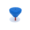 PFS015 - Single Pebble Playground Stepping Stones - Ages 2 To 12 Yr - Quick Ship - Blue on Red