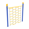 PGS021 - Single Post Chain Playground Climbing Wall - Ages 5 To 12 Yr -  Yellow, Blue