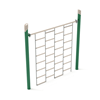 PGS021 - Single Post Chain Playground Climbing Wall - Ages 5 To 12 Yr -  Tan, Green