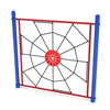 PTC021 - Spider Web Playground Equipment Climber - Ages 5 To 12 Yr - Red, Blue