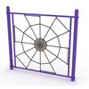 PTC021 - Spider Web Playground Equipment Climber - Ages 5 To 12 Yr - Gray, Purple
