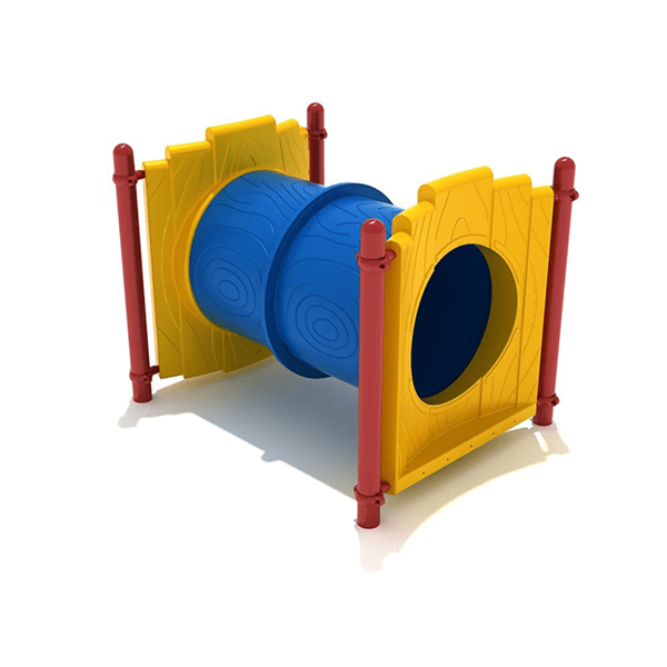 PFS023 - Trunk Crawler Playground Tunnel - Ages 2 To 12 Yr - Red, Yellow, Blue