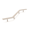 PFS062 - Zigzag Playground Balance Beam - Ages 2 To 12 Yr - Tan