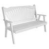 Fanback Wooden Garden Bench - 5 ft. or 6 ft.	