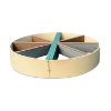 49387 - Recycled Plastic Pizza Garden Playground Equipment for Schools - Ages 2 to 12 yr