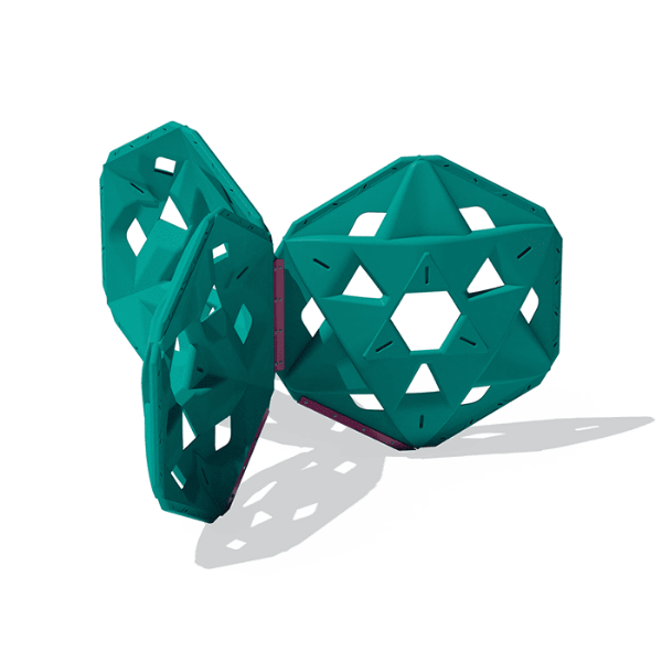 87000022XX - Tri-Hex Matrix Freestanding Play Dome Climber - Ages 5 to 12 yr