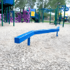 90021016XX - Zig Zag Playground Balance Beam - Blue