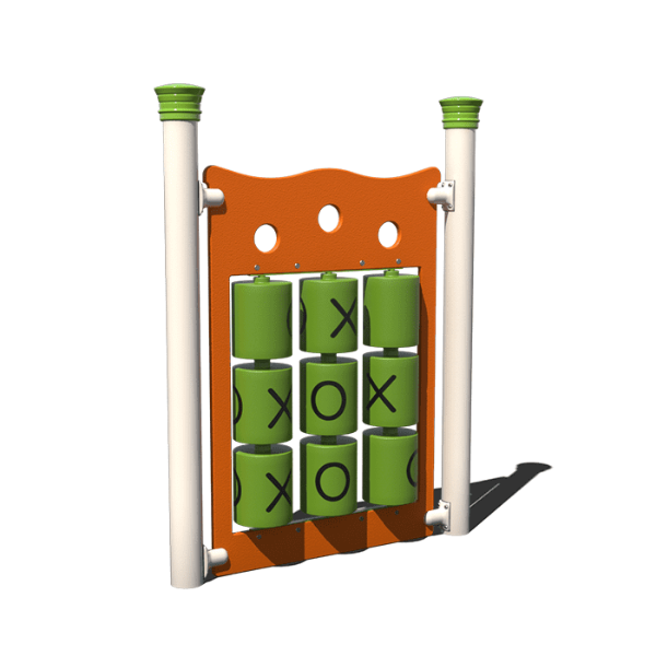 AFR0267XX - Tic-Tac-Toe Freestanding Interactive Playground Panel  - Ages 2 to 12 yr