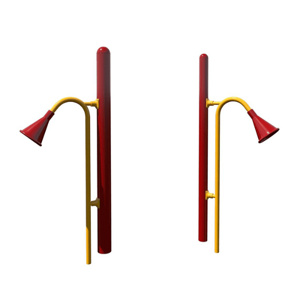 WCTFR04699XX -  5" Talk Tubes for Playgrounds, Includes 2 Tubes  - Ages 2 to 12 yr - Set