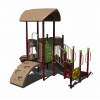 PS3-72216 - Sunny Spot Playland Daycare Playground Equipment - Quick Ship - Ages 2 to 5 yr - Terra - Back