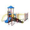CW-0002 - Elevation Station Children's Commercial Playground Equipment - Ages 5 to 12 yr  - Back
