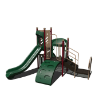 CW-0006 - Little Risers Preschool Playground Equipment - Ages 2  to 12 yr - Back