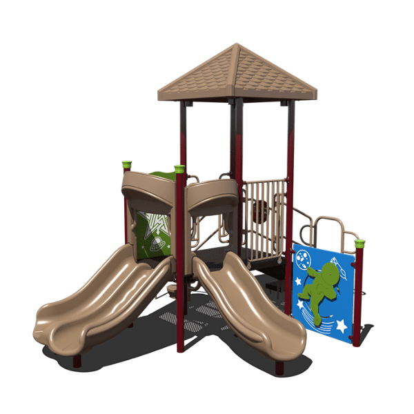 CW-0010 - Alien Adventure Playground Equipment for Preschools - Ages 2 to 5 yr - Front
