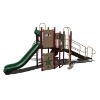 CW-0015 - Milkyway Getaway Commercial Playground Set - Ages 2  to 12 yr - Forest - Front