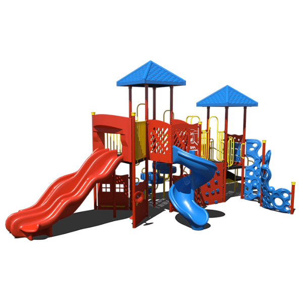 CW-0020 - City Vibes Playground Commercial Grade Playground Equipment - Ages 5 to 12 yr - Circus - Front