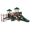 CW-0020 - City Vibes Playground Commercial Grade Playground Equipment - Ages 5 to 12 yr - Forest - Back