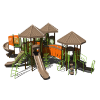 CW-0021 - Lionheart Stronghold Commercial Grade Playground Equipment - Ages 5  to 12 yr - Back