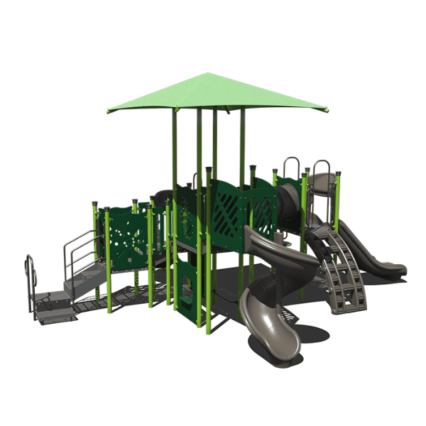 CW-0025 - Crawling Caterpillar Commercial Playground Equipment - Ages 2 to 12 yr - Front