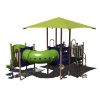 CW-0026 - Play Learn Smile Commercial Grade Playground Equipment - Ages 2 to 5 yr - Back
