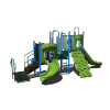 CW-0029 - Climbing Corner Heavy Duty Playground Equipment - Ages 2 to 12 yr - Front