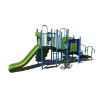 CW-0029 - Climbing Corner Heavy Duty Playground Equipment - Ages 2 to 12 yr - Back
