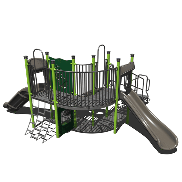 CW-0034 - JoyPlay Public Park Playground Equipment - Ages 2 to 12 yr - Front