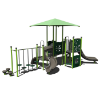 CW-0036 - Eclipse Exploration Elementary School Playground Equipment - Ages 2 to 12 yr - Front - Blue 