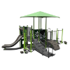 CW-0036 - Eclipse Exploration Elementary School Playground Equipment - Ages 2 to 12 yr -Back - Blue 