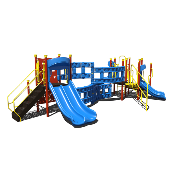 CW-0037 - Connection Link Commercial Playground Set - Ages 5 to 12 yr - Front