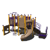 CW-0038 -  Little Ladder Park Playground Set - Ages 2 to 12 yr - Back