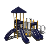 CW-0040 - Zoom Zone Playground Equipment - Ages 2 to 5 yr - Front
