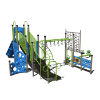 SRCW-0045 - Jungle Gym Junction Commercial Children's Play Equipment - Ages 5 to 12 yr - Back