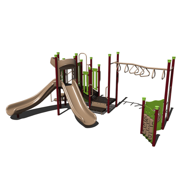 CW-0058 - Kiddie Climb Park Playground Equipment - Ages 5 to 12 yr - Front