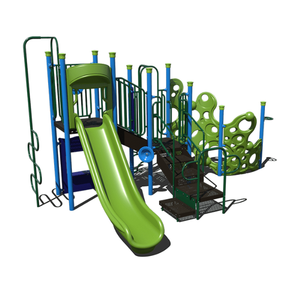 CW-0061 - Bubble Beach Commercial Children's Play Equipment - Ages 2 to 12 yr - Front