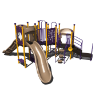 CW-0062 - Sunny Spot Commercial Grade Playground Set - Ages 2 to 12 yr - Back