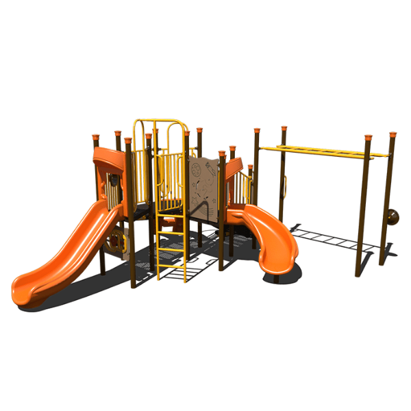 CW-0066 - Destination Space Commercial Metal Playground Equipment - Ages 5  to 12 yr - Front
