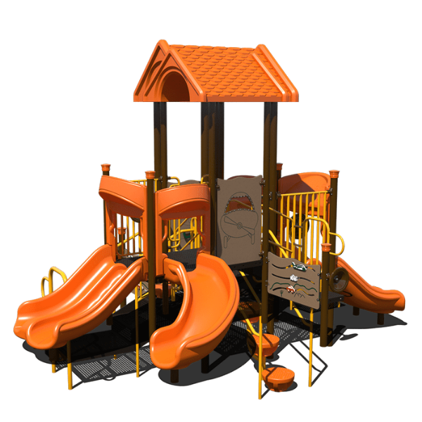 CW-0068 - Destination Airport Preschool Playground Equipment - Ages 2 to 5 yr - Scarecrow - Front