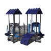 CW-0069 - Twin Tops Preschool Playground Equipment - Ages 2 to 5 yr - Back