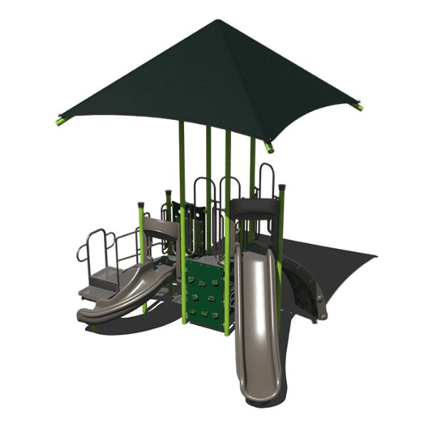 CW-0070 - Treetop Treasures Elementary School Playground Equipment - Ages 2 to 12 yr - Front