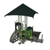 CW-0070 - Treetop Treasures Elementary School Playground Equipment - Ages 2 to 12 yr -  Back