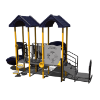 CW-0072 - Double Play Daycare Playground Equipment - Ages 2 to 5 yr - Back