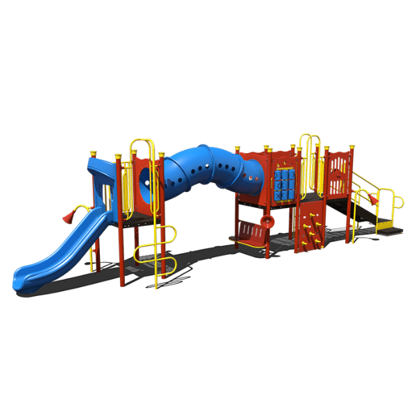 CW-0076 - Climb n' Crawl Children's Play Structure - Ages 2 to 5 yr - Front