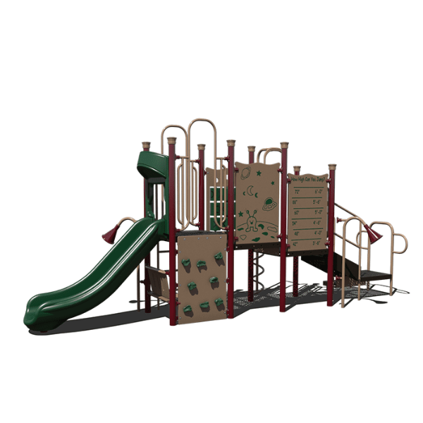 CW-0078 - Climb City Park Playground Equipment - Ages 2 to 5 yr - Front
